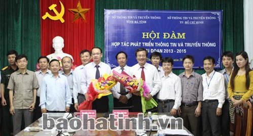 Hội đàm hợp tác phát triển Thông tin và Truyền thông Hà Tĩnh – Thành phố Hồ Chí Minh ảnh 1