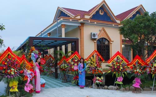 Một góc Khu sinh thái Thủy Thiên