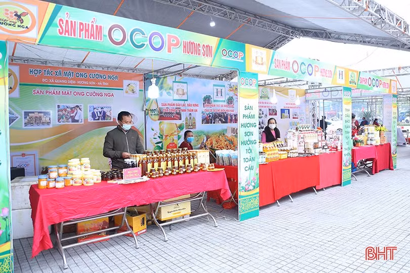 Sẵn sàng khai mạc Hội chợ sản phẩm OCOP và đặc sản Hà Tĩnh