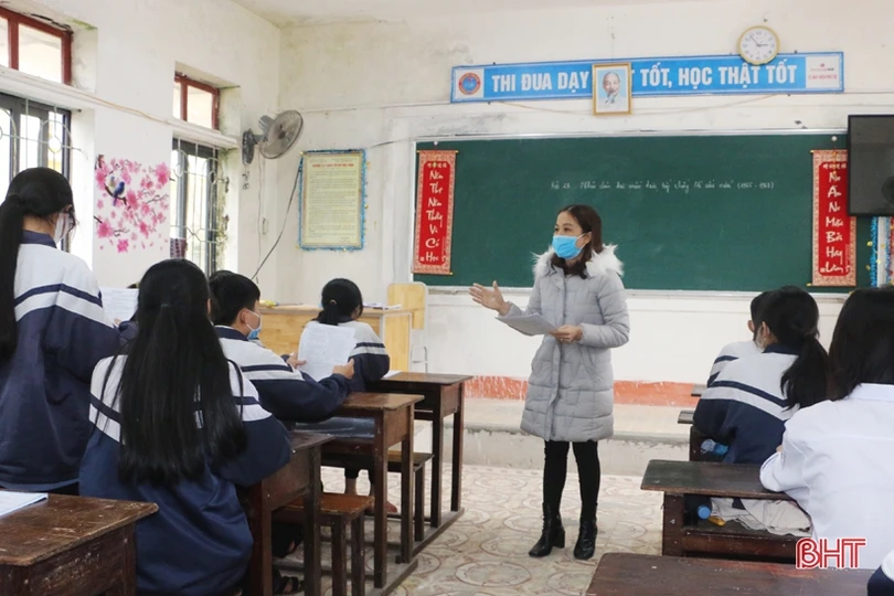 Thành tích đáng nể của lớp học trường làng Hà Tĩnh trong kỳ thi học sinh giỏi tỉnh