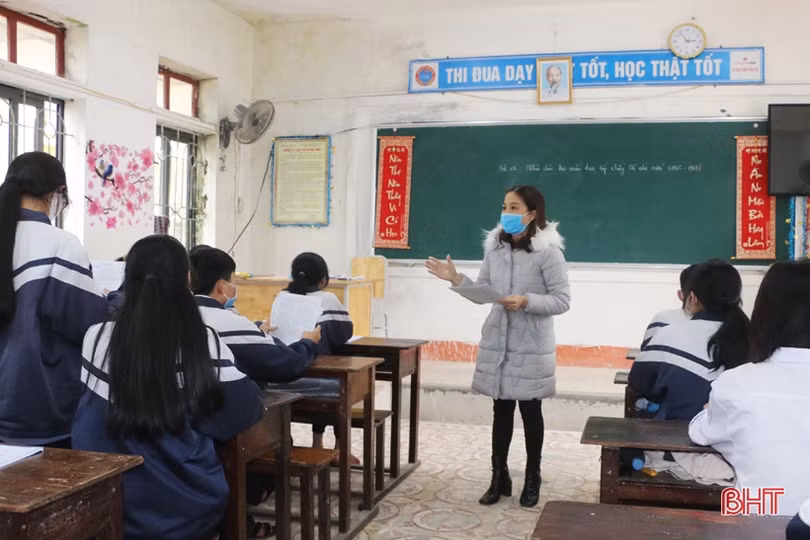 Thành tích đáng nể của lớp học trường làng Hà Tĩnh trong kỳ thi học sinh giỏi tỉnh