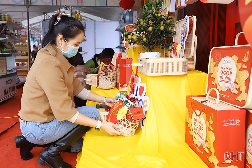 Sẵn sàng khai mạc Hội chợ sản phẩm OCOP và đặc sản Hà Tĩnh