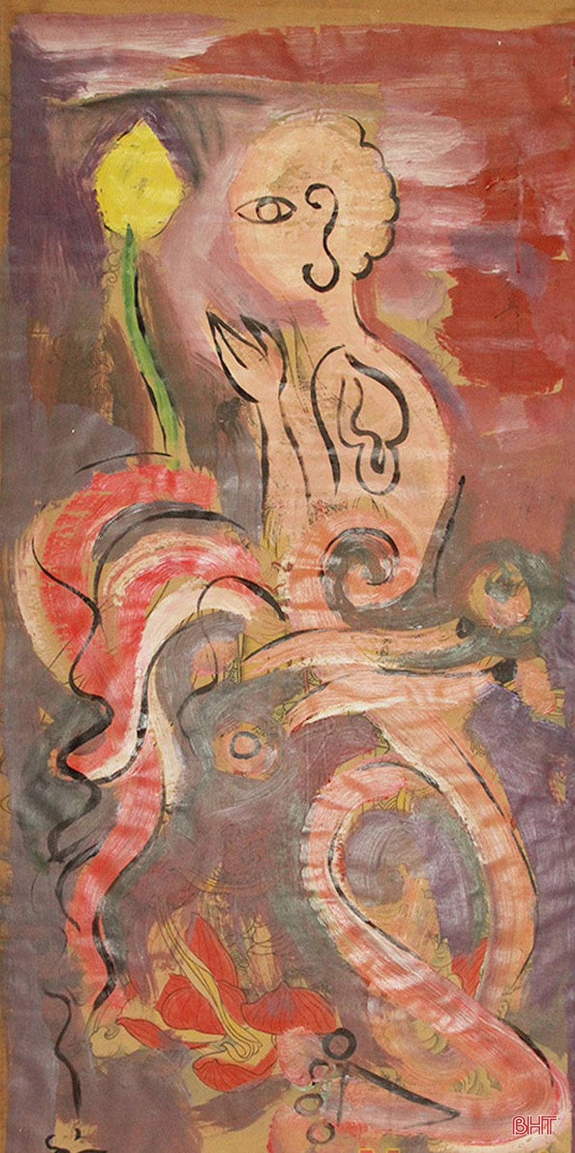 36 bức tranh về Truyện Kiều sẵn sàng tham gia triển lãm