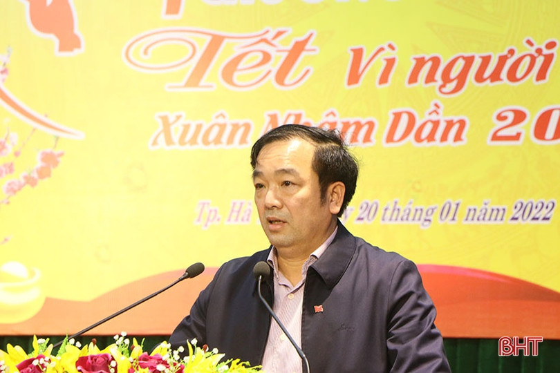 TP Hà Tĩnh vận động 2.052 suất quà chăm lo tết cho người nghèo