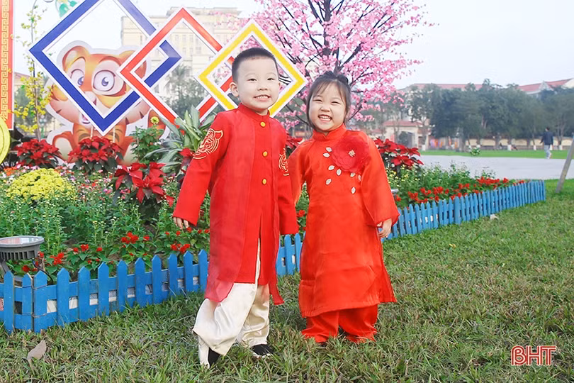 Phố phường Hà Tĩnh rực rỡ đón mừng xuân Nhâm Dần