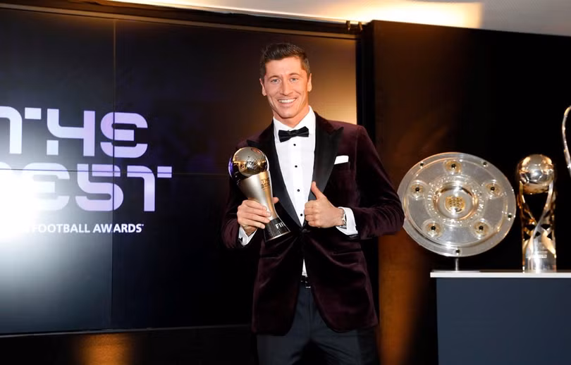 Lewandowski giành FIFA The Best 2021