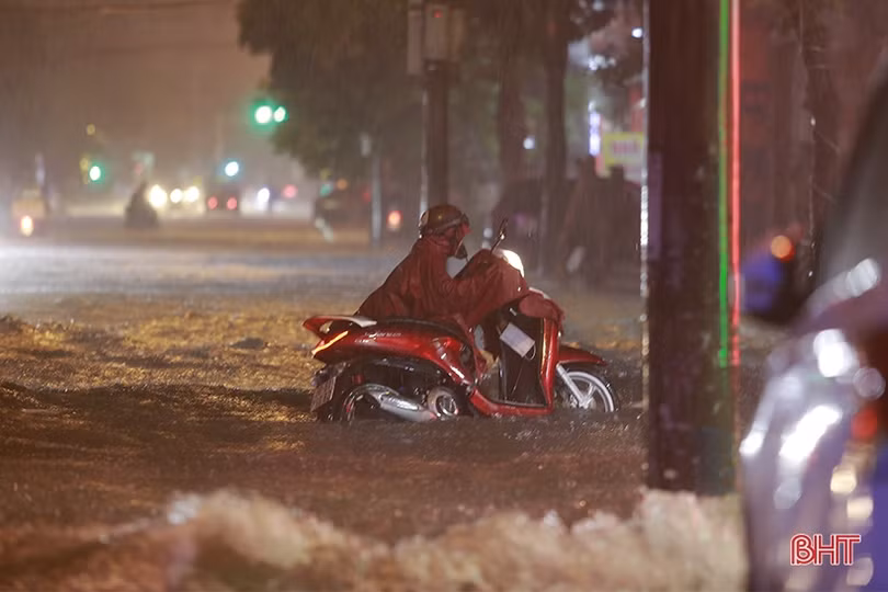 Cảnh báo mưa to, dông lốc tại Hà Tĩnh