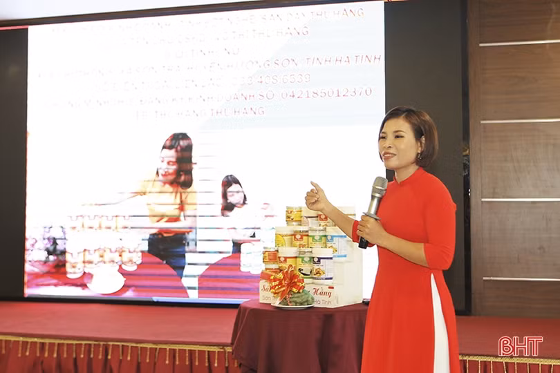 11 tác giả tranh tài tại vòng chung kết Cuộc thi Ý tưởng khởi nghiệp của phụ nữ Hà Tĩnh