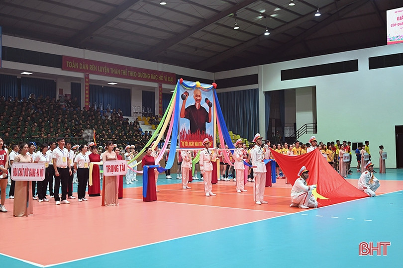 Khai mạc Giải Bóng chuyền Cúp Quân đội mở rộng 2022