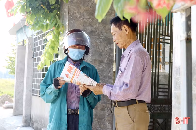 Bước chân không mỏi của người bưu tá ở Hà Tĩnh