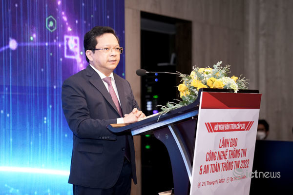 Ông Nguyễn Đức Hiển, Phó Trưởng ban Kinh tế Trung ương (Ảnh: Quỳnh Bùi) “An toàn, an ninh mạng là trụ cột quan trọng thúc đẩy chuyển đổi số”