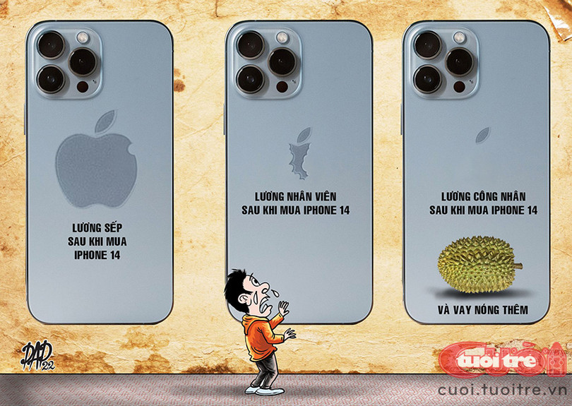 Quả táo “chát” iPhone 14
