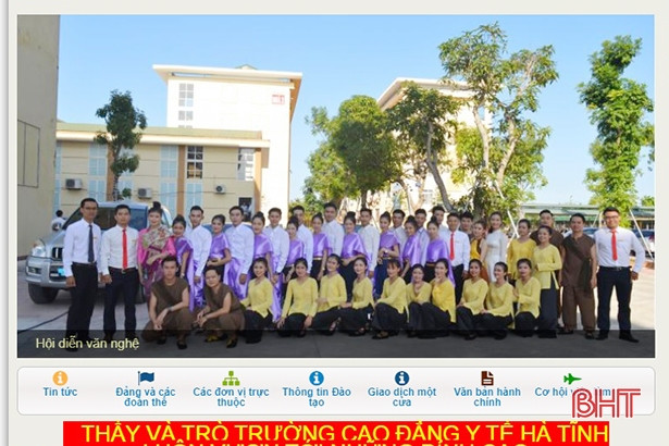 Sôi nổi tuần văn hóa Việt - Lào tại Trường Cao đẳng Y tế Hà Tĩnh