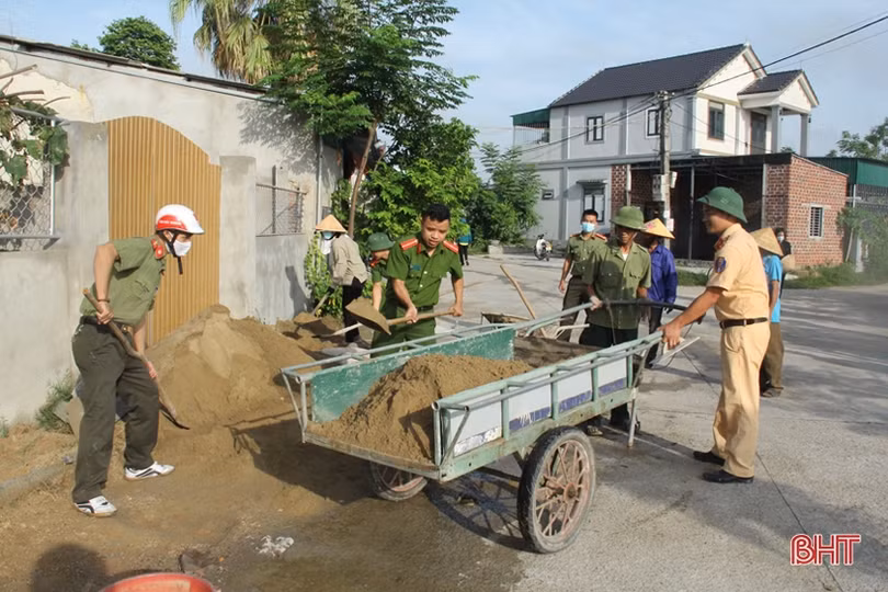 Lộc Hà huy động hơn 48 tỷ đồng nâng chất nông thôn mới