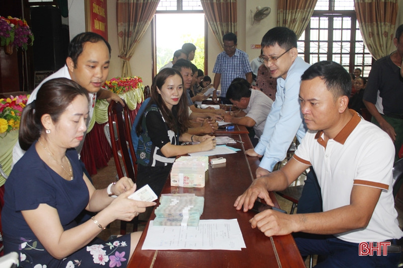 Can Lộc chi trả tiền bồi thường GPMB cao tốc Bắc - Nam