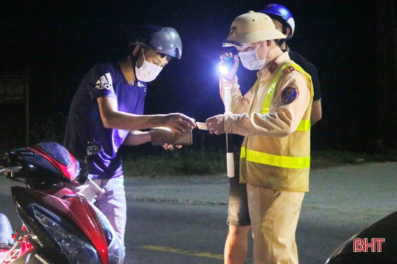 Công an huyện Kỳ Anh xử phạt vi phạm giao thông hơn 575 triệu đồng