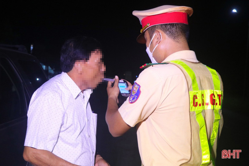 Công an huyện Kỳ Anh xử phạt vi phạm giao thông hơn 575 triệu đồng