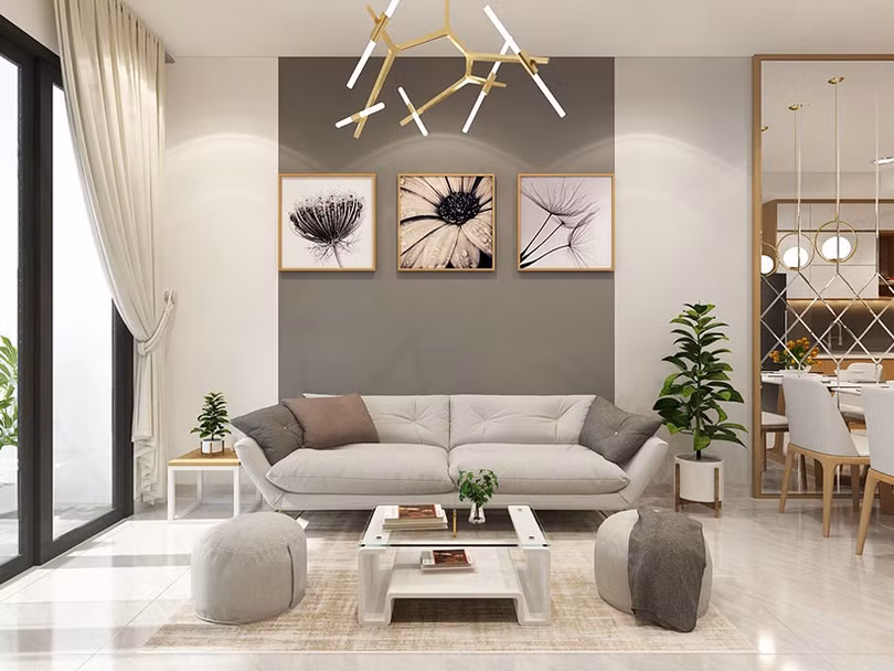 5 lý do để bạn chọn thiết kế phòng khách tại nội thất Tứ Gia