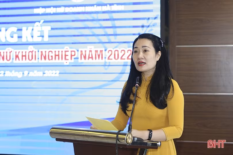 11 tác giả tranh tài tại vòng chung kết Cuộc thi Ý tưởng khởi nghiệp của phụ nữ Hà Tĩnh