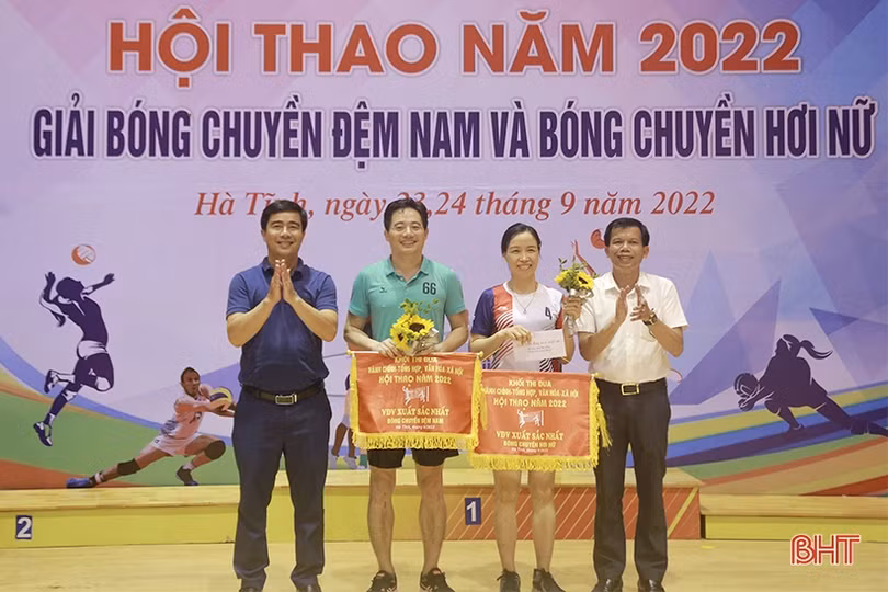 Bế mạc Hội thao Khối thi đua hành chính tổng hợp - văn hóa xã hội Hà Tĩnh