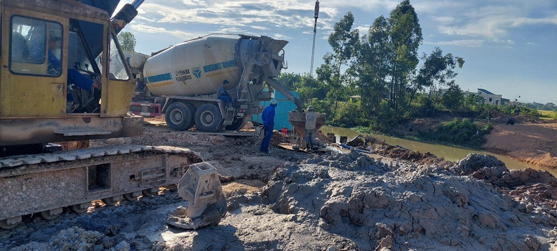 Những hình ảnh đầu tiên về tuyến cao tốc Bắc - Nam qua Nghệ An, Hà Tĩnh