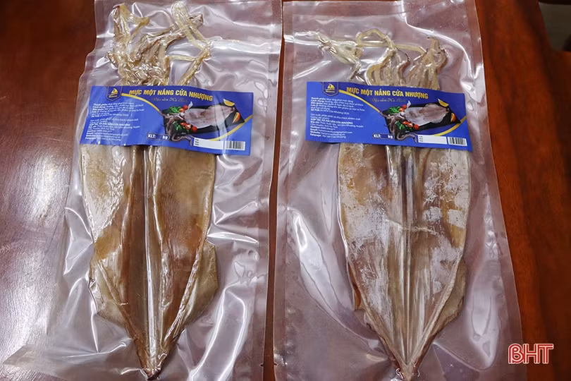 Đặc sản mực một nắng Cửa Nhượng và hành trình vươn tới OCOP 3 sao