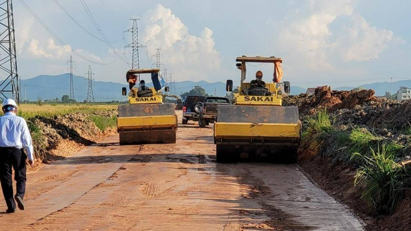 Những hình ảnh đầu tiên về tuyến cao tốc Bắc - Nam qua Nghệ An, Hà Tĩnh