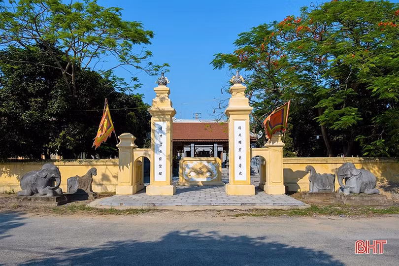 Ngày thu, thăm lại làng cổ Tiên Điền ở Hà Tĩnh