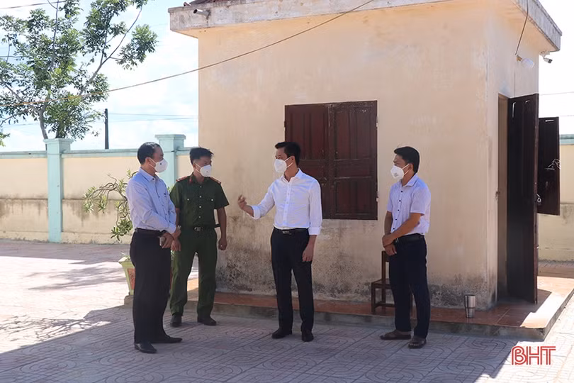 Lãnh đạo tỉnh kiểm tra công tác phòng chống dịch tại các địa phương