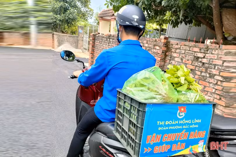 6 đội “Đi chợ giúp dân” vùng cách ly y tế thị xã Hồng Lĩnh