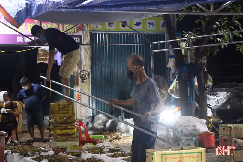 Chính thức di dời địa điểm kinh doanh nông sản lớn nhất TP. Hà Tĩnh