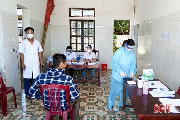 Đức Thọ xác định các trường hợp liên quan đến ca bệnh COVID-19 ở TX Hồng Lĩnh