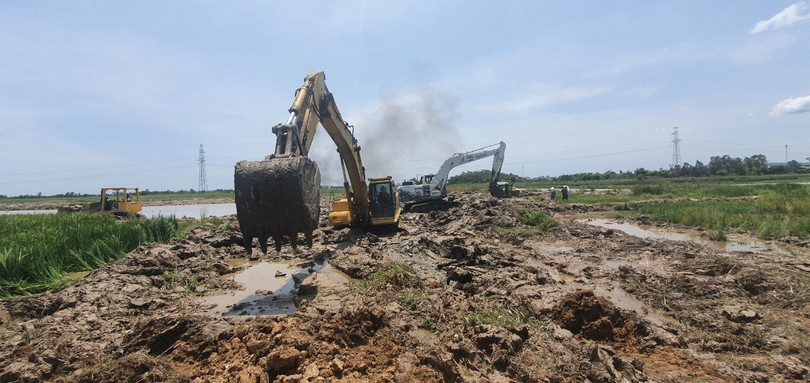 Những hình ảnh đầu tiên về tuyến cao tốc Bắc - Nam qua Nghệ An, Hà Tĩnh