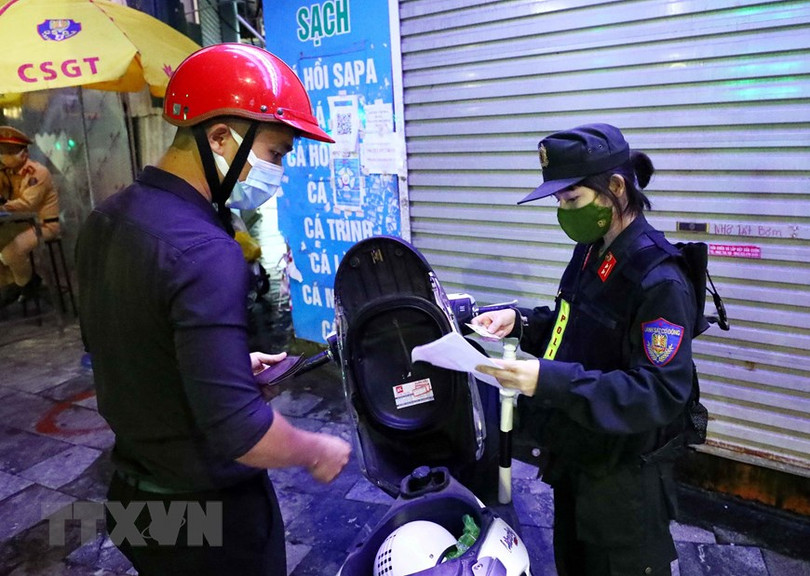 Nữ cảnh sát quê Hà Tĩnh tham gia lực lượng trấn áp tội phạm của Thủ đô