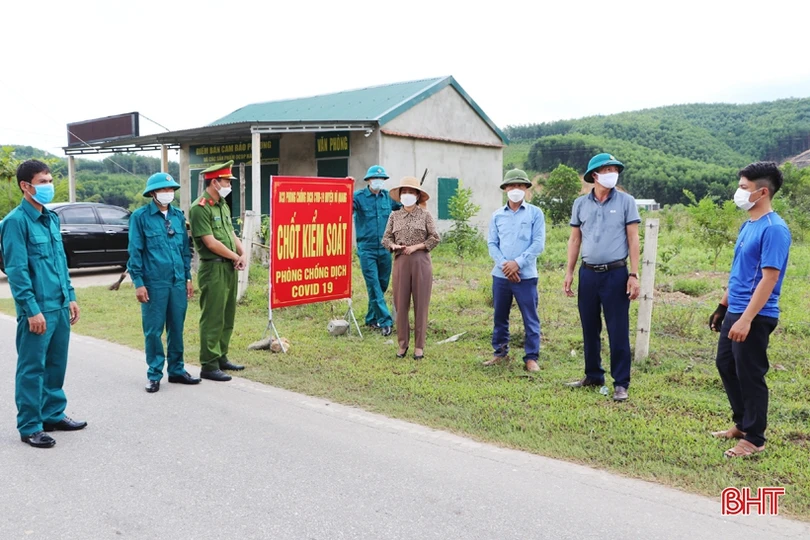 Vũ Quang lập 6 chốt tại các “cửa ngõ” để bảo vệ vùng xanh
