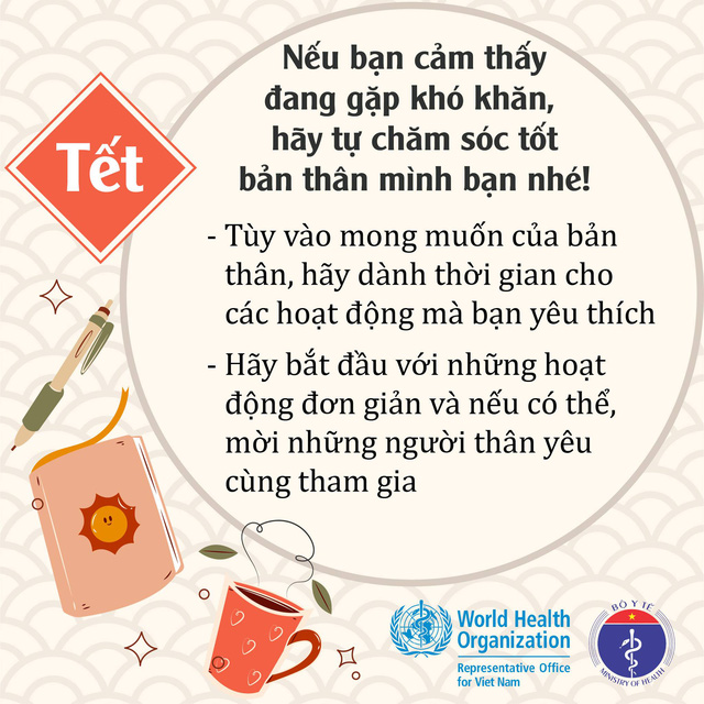 Cách đón Tết an toàn trong mùa dịch theo khuyến cáo của WHO, Bộ Y tế