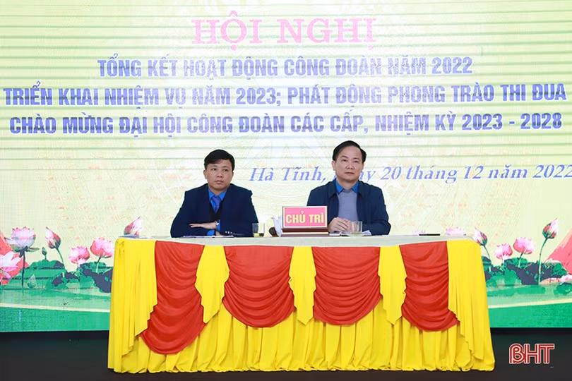 Công đoàn Hà Tĩnh phát động phong trào thi đua chào mừng đại hội công đoàn các cấp 