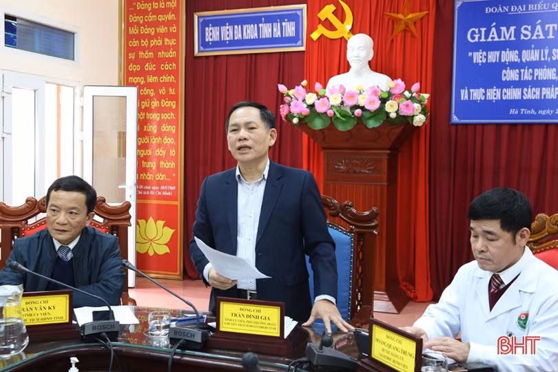 BVĐK Hà Tĩnh kiến nghị nhiều vấn đề về nâng cao chất lượng khám chữa bệnh và phòng, chống dịch