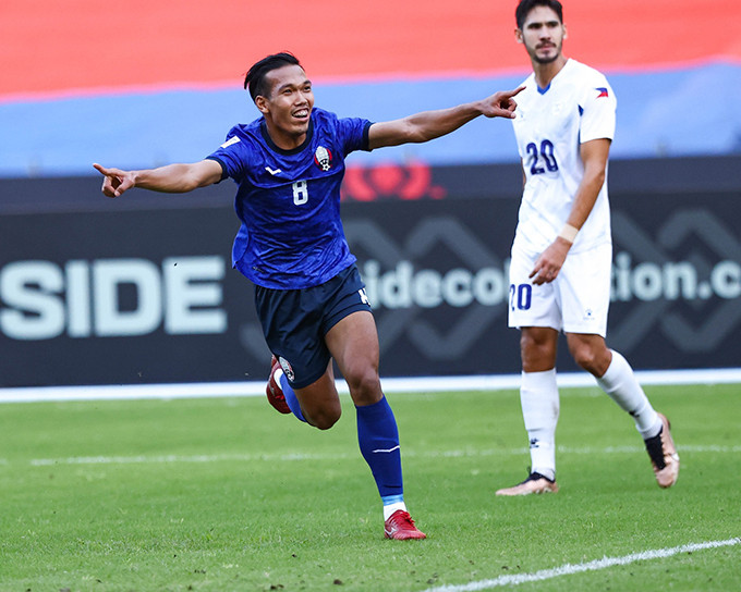 Kết quả Campuchia 3-2 Philippines: Campuchia gây sốc