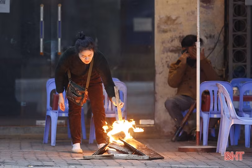 Người Hà Tĩnh trong đợt rét đậm nhất từ đầu mùa đông