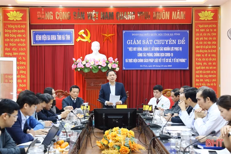 BVĐK Hà Tĩnh kiến nghị nhiều vấn đề về nâng cao chất lượng khám chữa bệnh và phòng, chống dịch