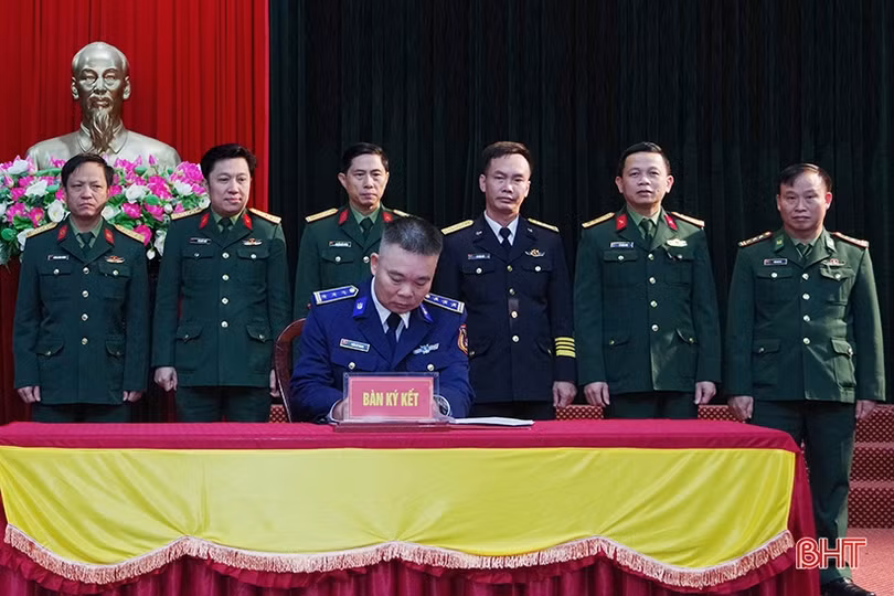 Hà Tĩnh đồng loạt tổ chức giao quân vào ngày 7/2/2023