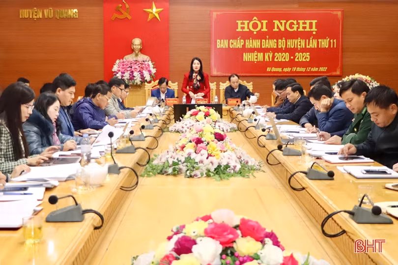 Vũ Quang có 15/28 chỉ tiêu KT-XH đạt và vượt kế hoạch đề ra