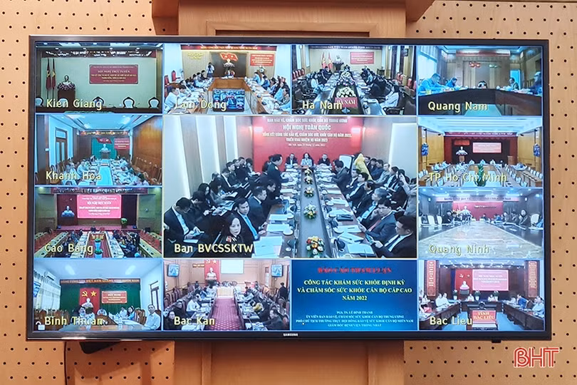 Tiếp tục làm tốt công tác bảo vệ, chăm sóc sức khỏe cán bộ