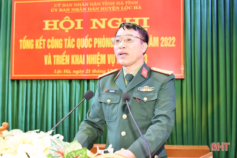 Lộc Hà cần chủ động chuẩn bị công tác diễn tập khu vực phòng thủ năm 2023