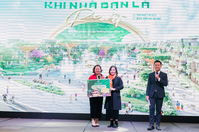 Sự kiện Eco Central Park thu hút nhiều khách hàng Hà Tĩnh
