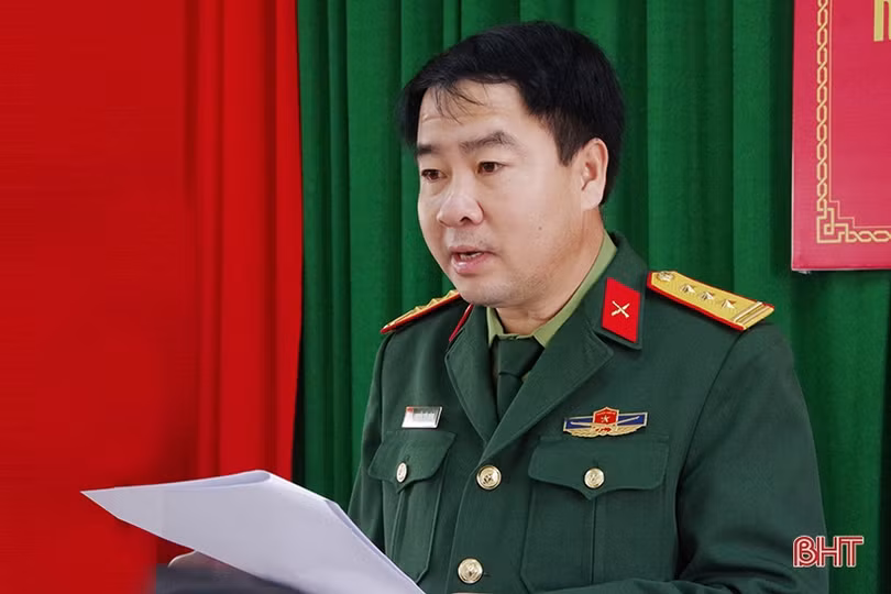 Đảng ủy Quân sự TP Hà Tĩnh ra nghị quyết chỉ đạo thực hiện nhiệm vụ 2023