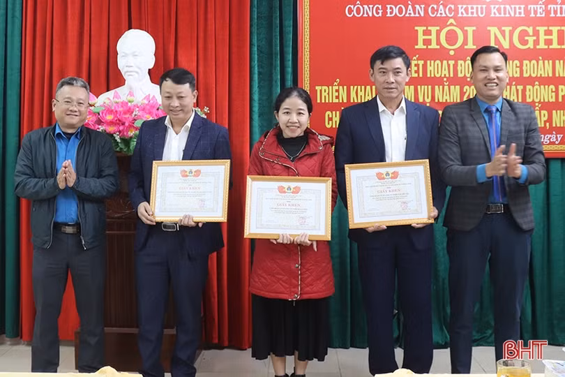 Công đoàn Các khu kinh tế tỉnh Hà Tĩnh đồng hành cùng doanh nghiệp, người lao động