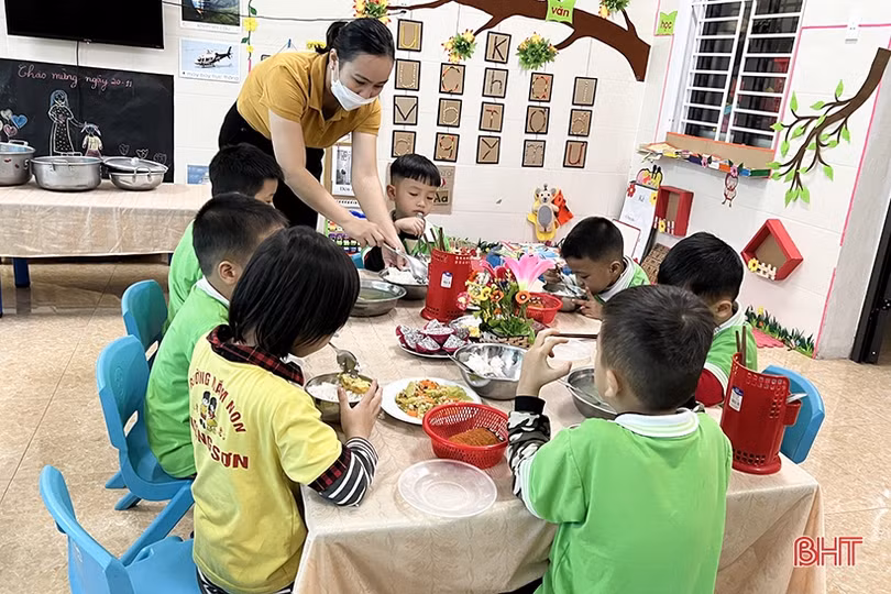 Đảm bảo an toàn sức khỏe cho trẻ mầm non trong đợt rét kéo dài