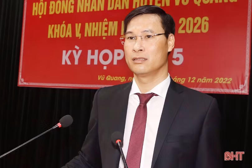 HĐND huyện Vũ Quang xem xét ban hành 13 nghị quyết quan trọng